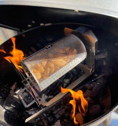🎁 Lagerausverkauf 🏆 10.000 diese Woche verkauft ✨ Ultimatives Rotisserie-Grill-Bundle | Vielseitiges, umweltfreundliches Kochen für Outdoor & Küche