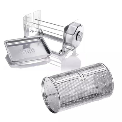 🎁 Lagerausverkauf 🏆 10.000 diese Woche verkauft ✨ Ultimatives Rotisserie-Grill-Bundle | Vielseitiges, umweltfreundliches Kochen für Outdoor & Küche